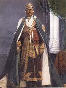 unknow artist Major His Highness Maharao Umed Singh II of Kota Germany oil painting artist